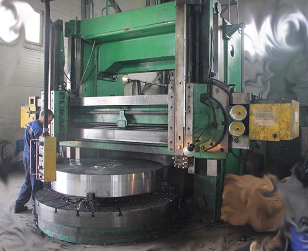 Загальний вигляд токарно-карусельного верстата 1525 1525 токарно-карусельного верстата